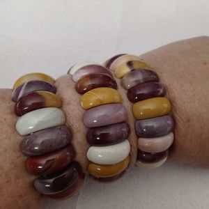 Natural Mookaite Bracelet